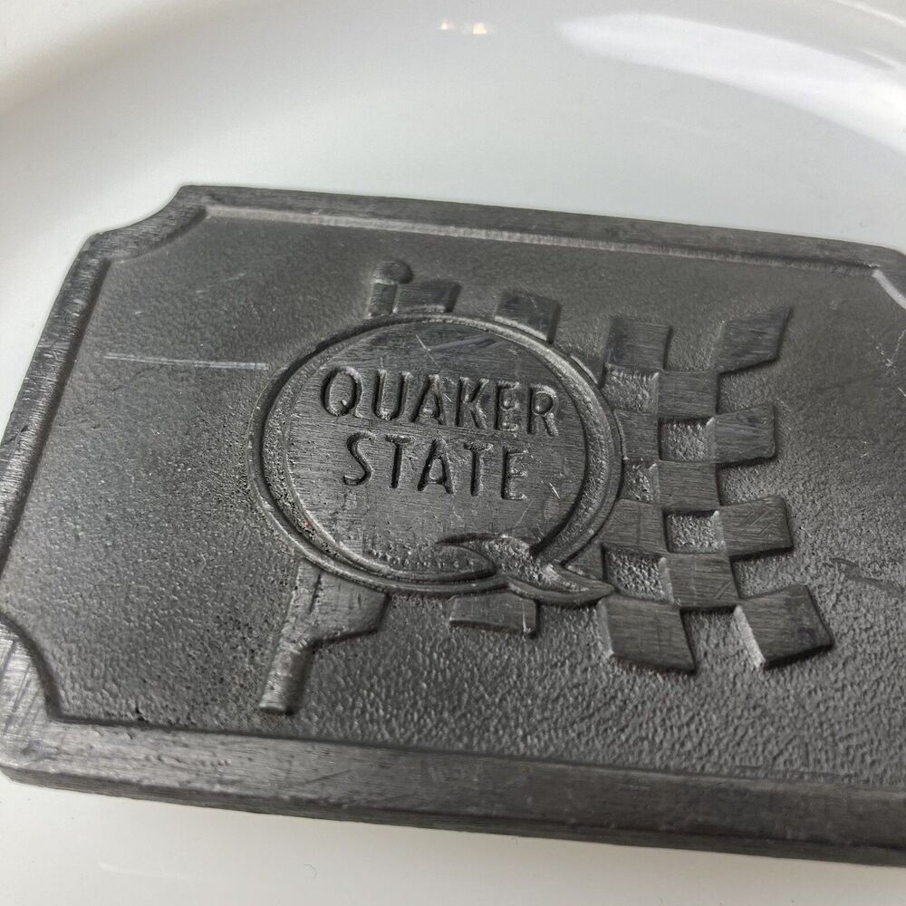 qualet state belt buckle hit line usa 3.25” wide
